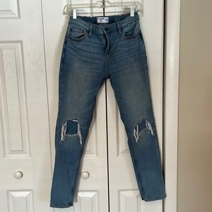 Boys Abercrombie Distressed Jeans